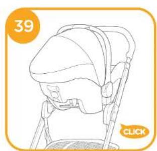 Joie Chrome 2 - Stroller Assembly - 40
