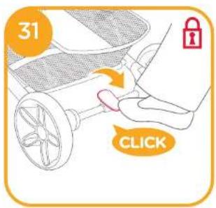 Joie Chrome 2 - Stroller Assembly - 34