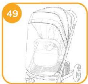Joie Chrome 2 - Stroller Assembly - 49