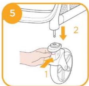 Joie Chrome 2 - Stroller Assembly - 5