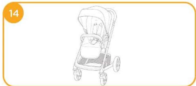 Joie Chrome 2 - Stroller Assembly - 16