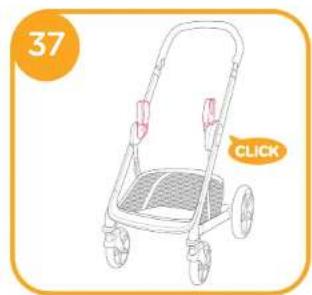 Joie Chrome 2 - Stroller Assembly - 36