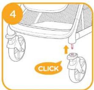 Joie Chrome 2 - Stroller Assembly - 4