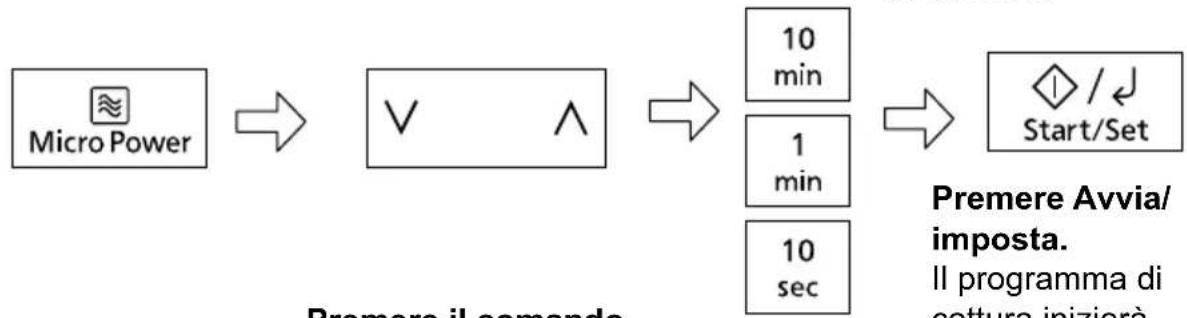 PANASONIC NN-GT66QM - Cottura in 2 o 3 fasi - 2