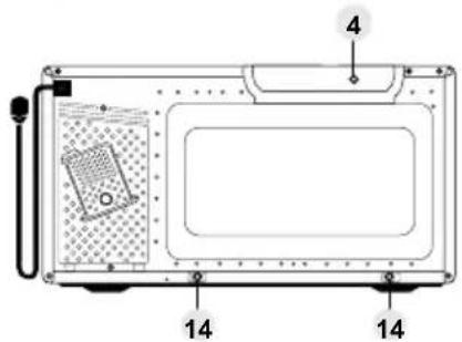 PANASONIC NN-GT66QM - Przycisk otwierania drzwi - 2