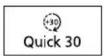 PANASONIC NN-GT66QM - Using the Quick 30 Function - 1