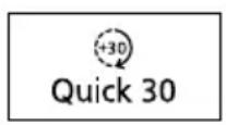 PANASONIC NN-GT66QM - Verwenden der Quick 30-Funktion - 1