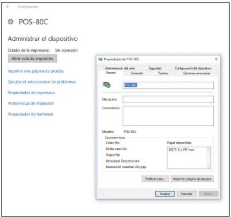 Aqprox appPOS80WIFI+ - Impressora Wi-Fi - 6