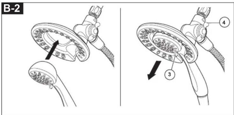 DELTA T14172 - Shower Head and Tub Spout Installation - 3
