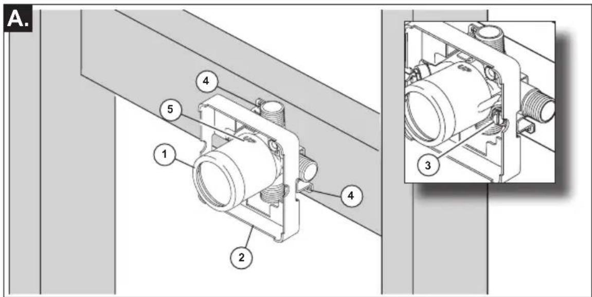 DELTA T14172 - Installation de la plomberie brute MultiChoice® (Lorsque votre produit nécessite) - 1