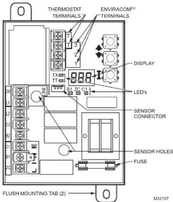 HONEYWELL L7224U - Flush-Mounted Aquast Replacement - 1