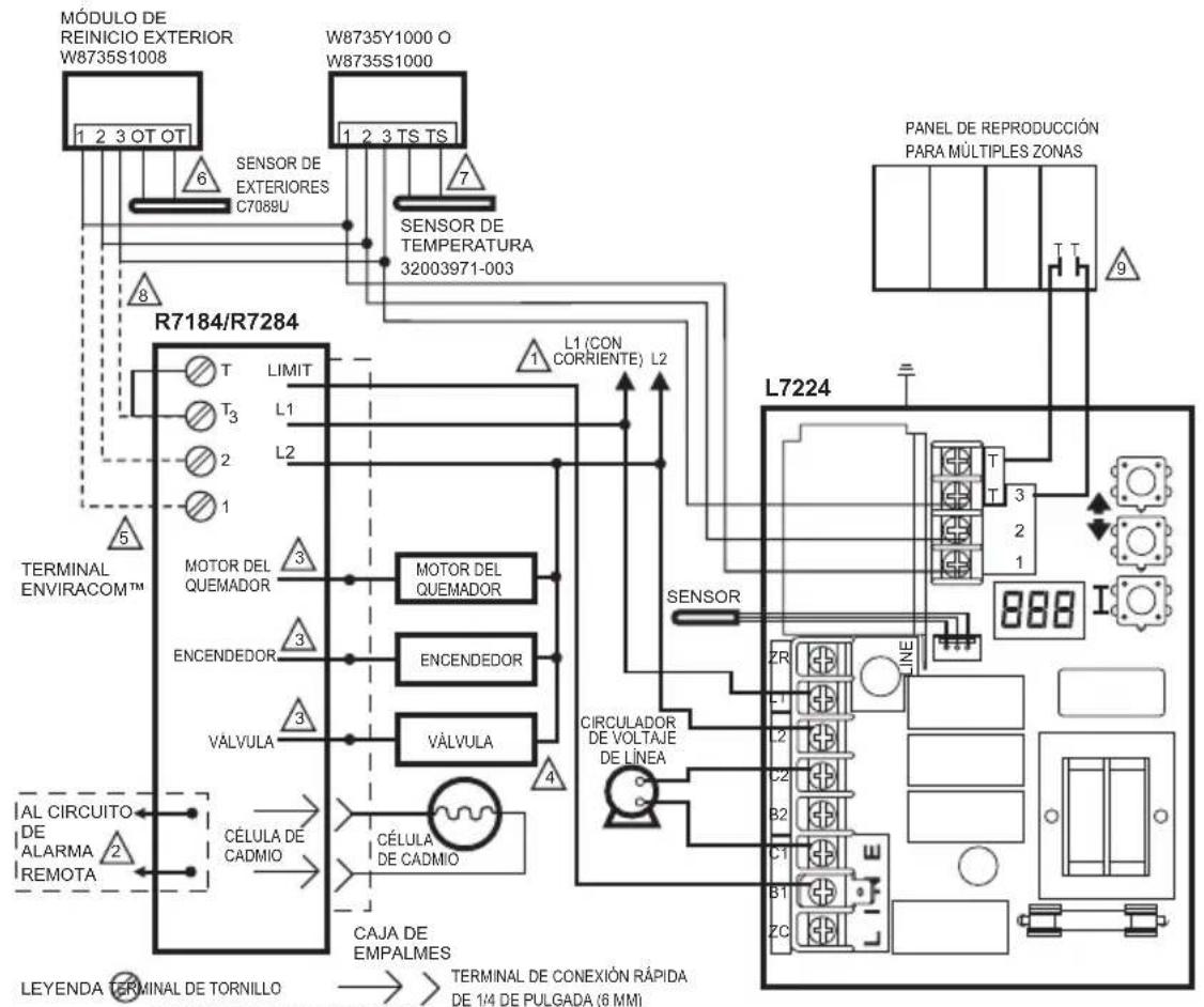 HONEYWELL L7224U - LOCALIZACION Y SOLUCION DE PROBLEMAS - 6
