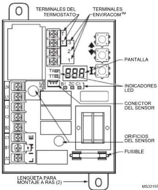 HONEYWELL L7224U - Reemplazo del Aquastat montado a ras - 1