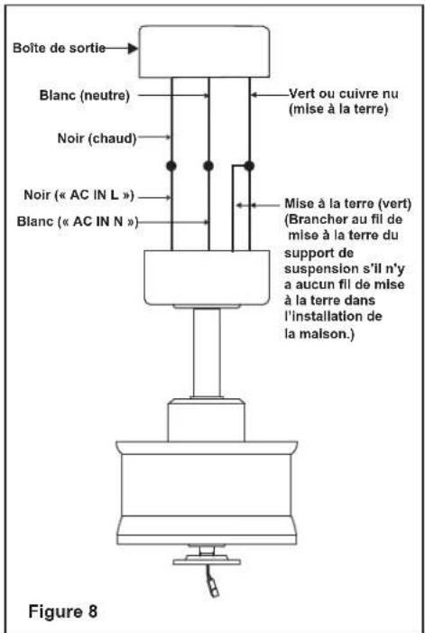 Progress Lighting P250002 - Branchements électriques - 1