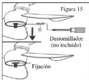Progress Lighting P250067 - como fjar las aspas y las bombillas del ventilador: - 2