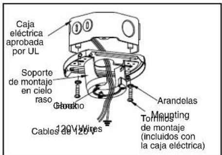 Progress Lighting P2555 - ADVERTENCIA - 1