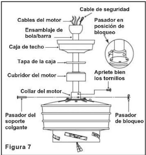 Progress Lighting P250011 - Colocacion del ventilador - 4