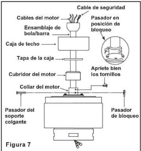 Progress Lighting P250024 - Colocacion del ventilador - 4