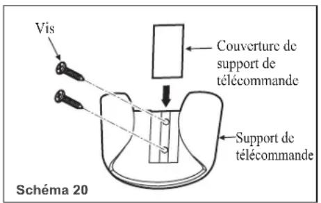 Progress Lighting P250038 - Installation du Support de Telecommande - 1