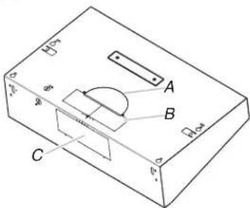 WHIRLPOOL WVU37UC6FW - Only for venting through the top/wall options: - 1