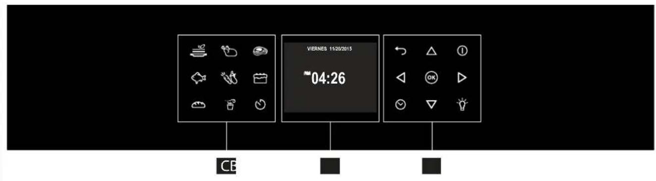 Fulgor Milano F6PSPD30S1 - ES 2 - Panel de control - 1