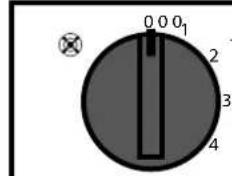 Fulgor Milano F6PH48DS1 - UTILISATION DU BOUTON - 1