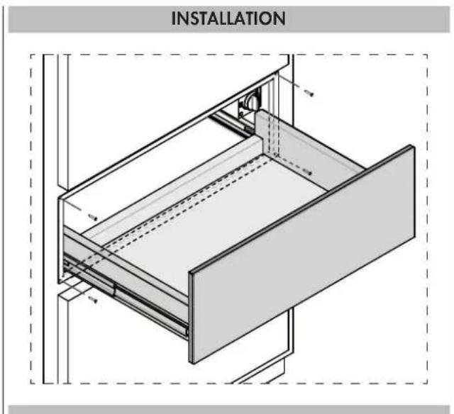 Fulgor Milano F6PWD30S1 - Installation procedure - 2