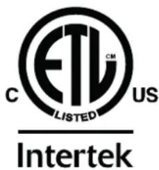 C ETL LISTED US Intertek