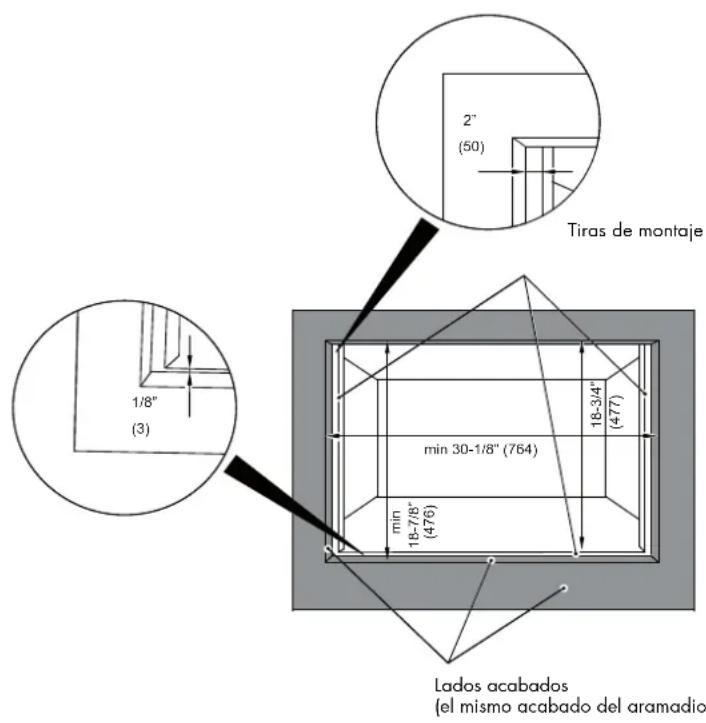 Fulgor Milano F7DSPD30S1 - INSTALACIÓN EMPOTRADA - 1