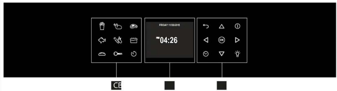 Fulgor Milano F7DSPD30S1 - EN 2 - The Control Panel - 1