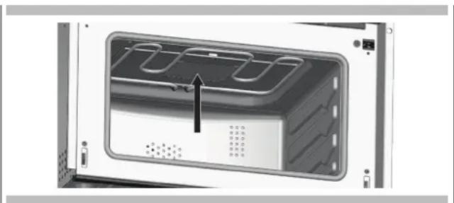 Fulgor Milano F7DSPD30S1 - Couvercle du guide d'ondes - 1