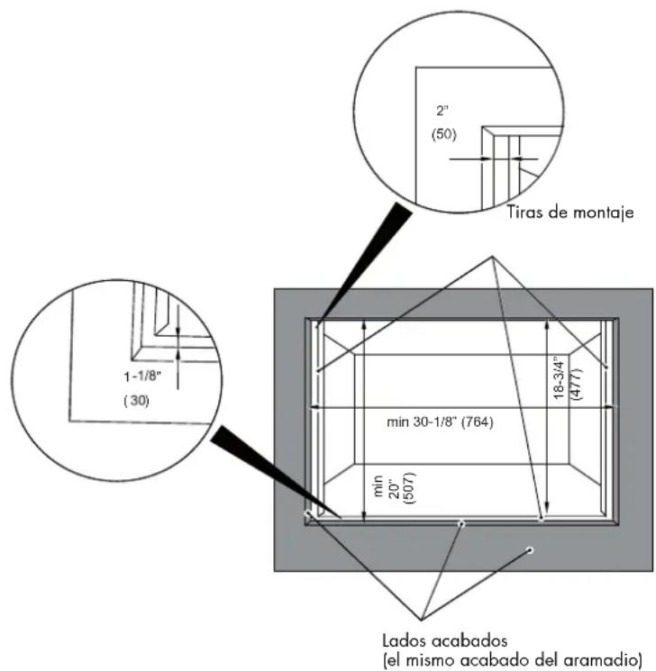 Fulgor Milano F7DSPD30S1 - INSTALACIÓN EMPOTRADA - 2