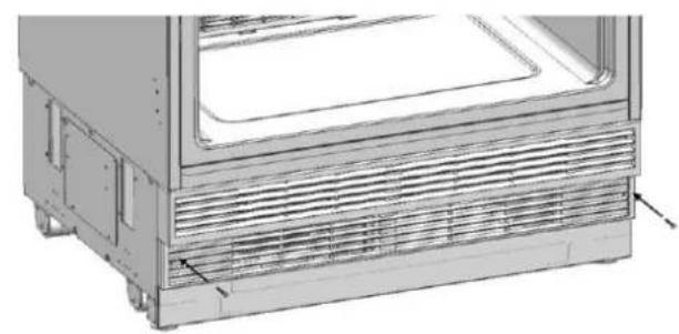 Fulgor Milano FM4BM30FBI - Raccord de l'ensemble de ventilation inférieur - 2
