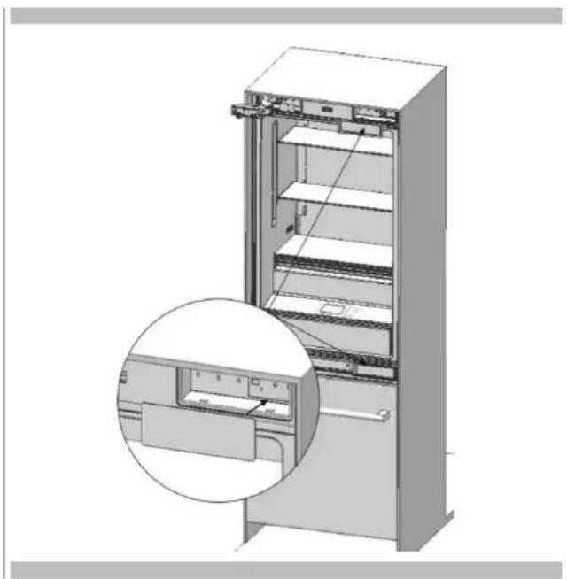 Fulgor Milano FM4BM30FBI - Replacing the hinges - 4