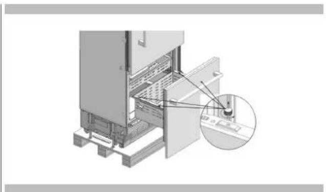 Fulgor Milano FM4BM30FBI - Removing the Freeze Printer Bin - 2