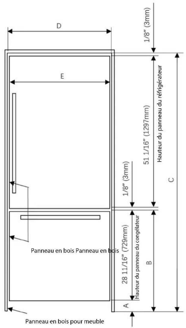 Fulgor Milano FM4BM30FBI - Dimensions du produit - 13