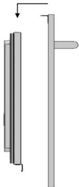 Fulgor Milano FM4BM30FBI - Installing the freezer door overlay panel - 4