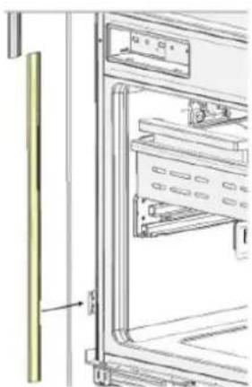 Fulgor Milano FM4BM30FBI - Attaching the Decorative Trim Parts - 2