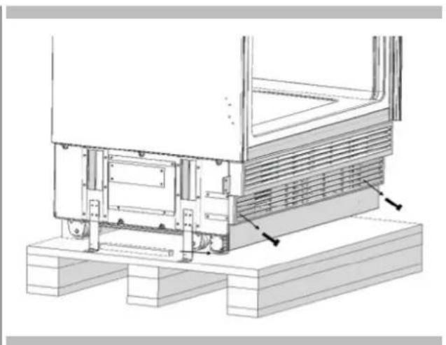 Fulgor Milano FM4BM30FBI - Removing the Lower Ventilation Assembly - 2