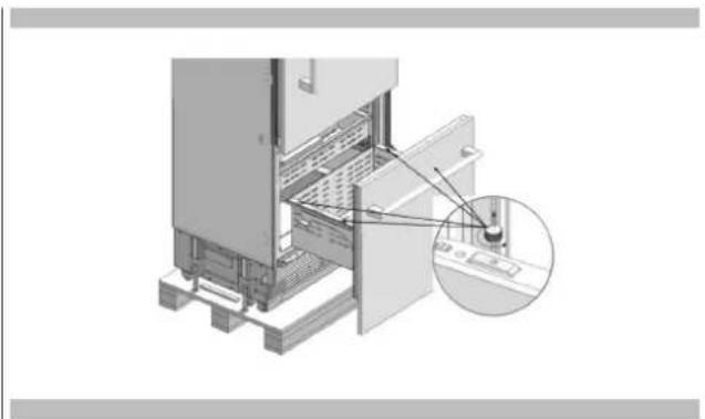 Fulgor Milano FM4BM30FBI - Removing the Freeze Printer Bin - 1