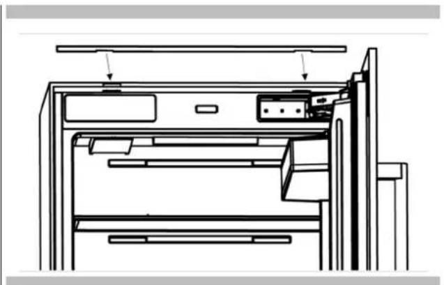 Fulgor Milano FM4BM30FBI - Attaching the decorative trim parts - 2