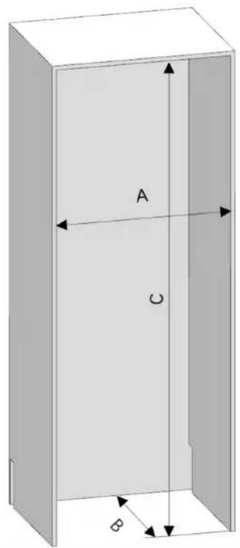 Fulgor Milano FM4BM30FBI - Cabin Dimensions - 1