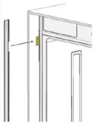 Fulgor Milano FM4BM30FBI - Fixation des éléments de la garniture décorative - 1