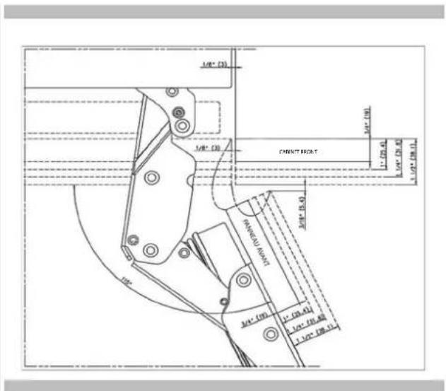 Fulgor Milano FM4BM30FBI - Choosing the Door Thickness - 1