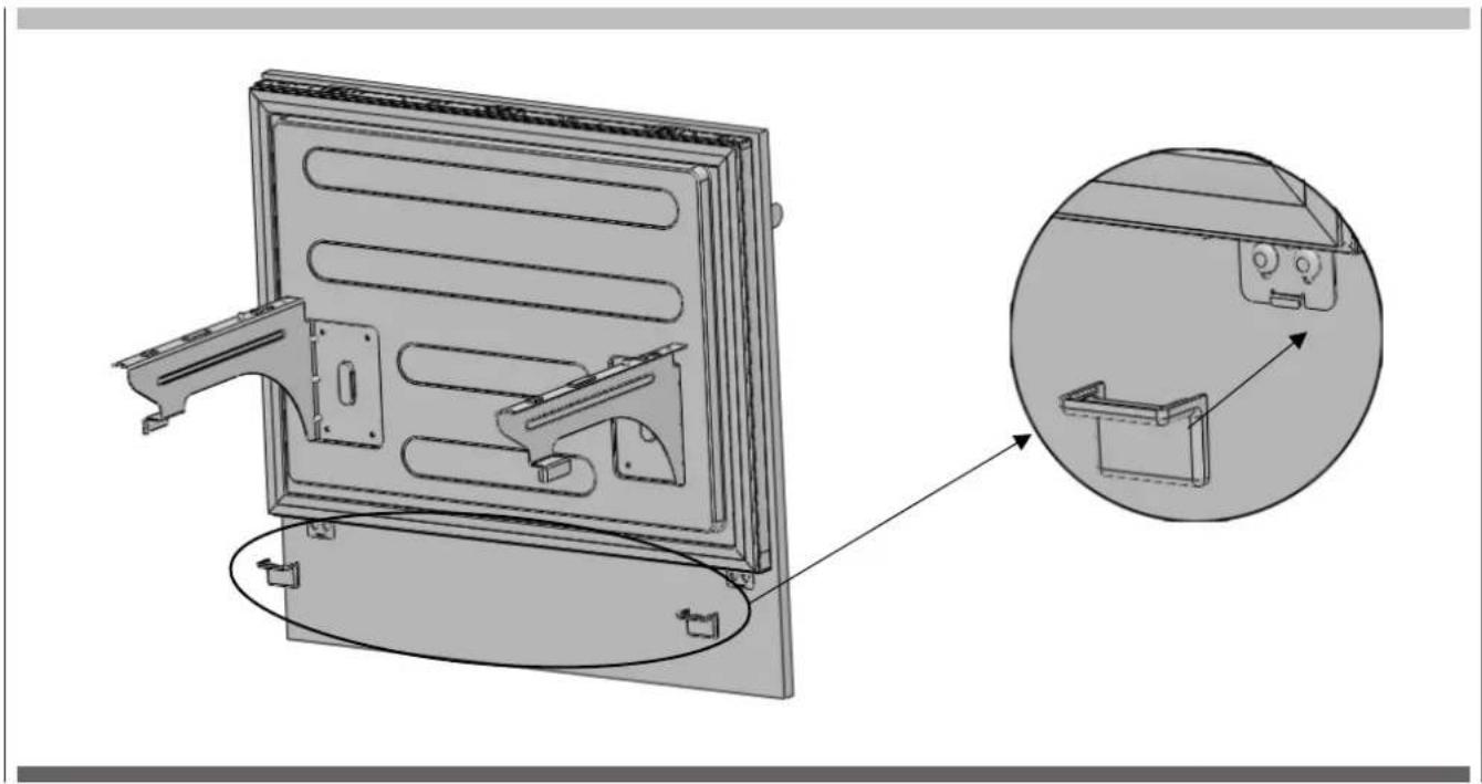 Fulgor Milano FM4BM30FBI - Comment aligner le panneau de recouvrement de la porte de congélation sur la section inférieure - 5
