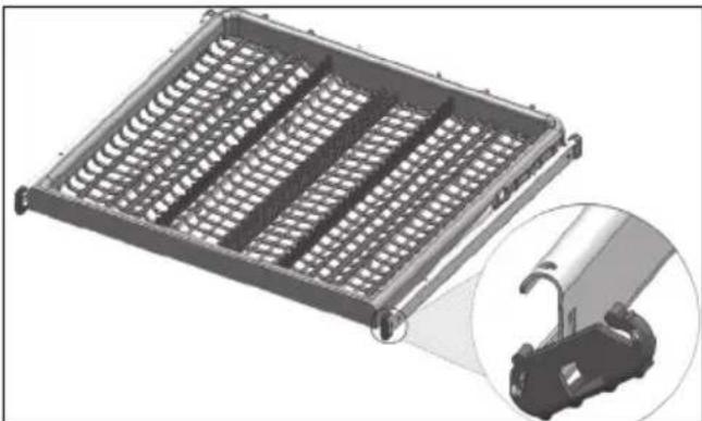 Fulgor Milano F6DWT24SS2 - CANASTO DE CUBERTERÍA SUPERIOR - 1