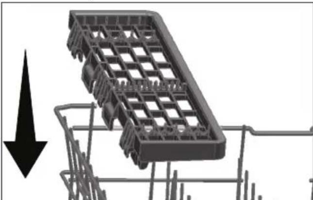 Fulgor Milano F6DWT24SS2 - ESTANTE DE SERVICIO MULTIPROPÓSITO DEL CANASTO SUPERIOR - 3