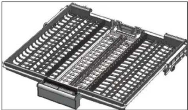 Fulgor Milano F6DWT24SS2 - CEILING CUTLERY BASKET - 1