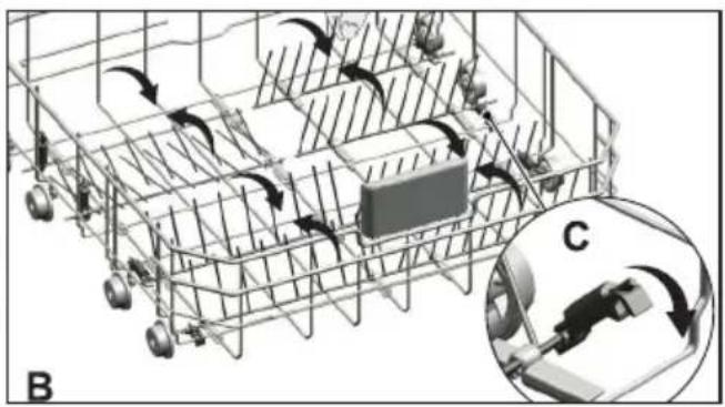 Fulgor Milano F6DWT24SS2 - AJUSTE DE LA ALTURA - 3