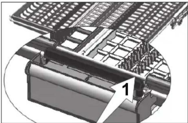 Fulgor Milano F6DWT24SS2 - REJILLA DE SERVICIO MULTIUSOS DEL CANASTO INFERIOR / DE AJUSTE DE LA ALTURA - 4